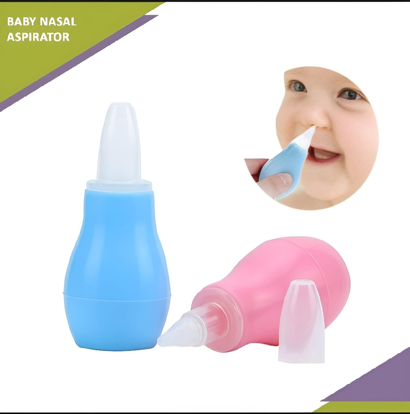 Imported Baby Nasal Silicone Aspirator