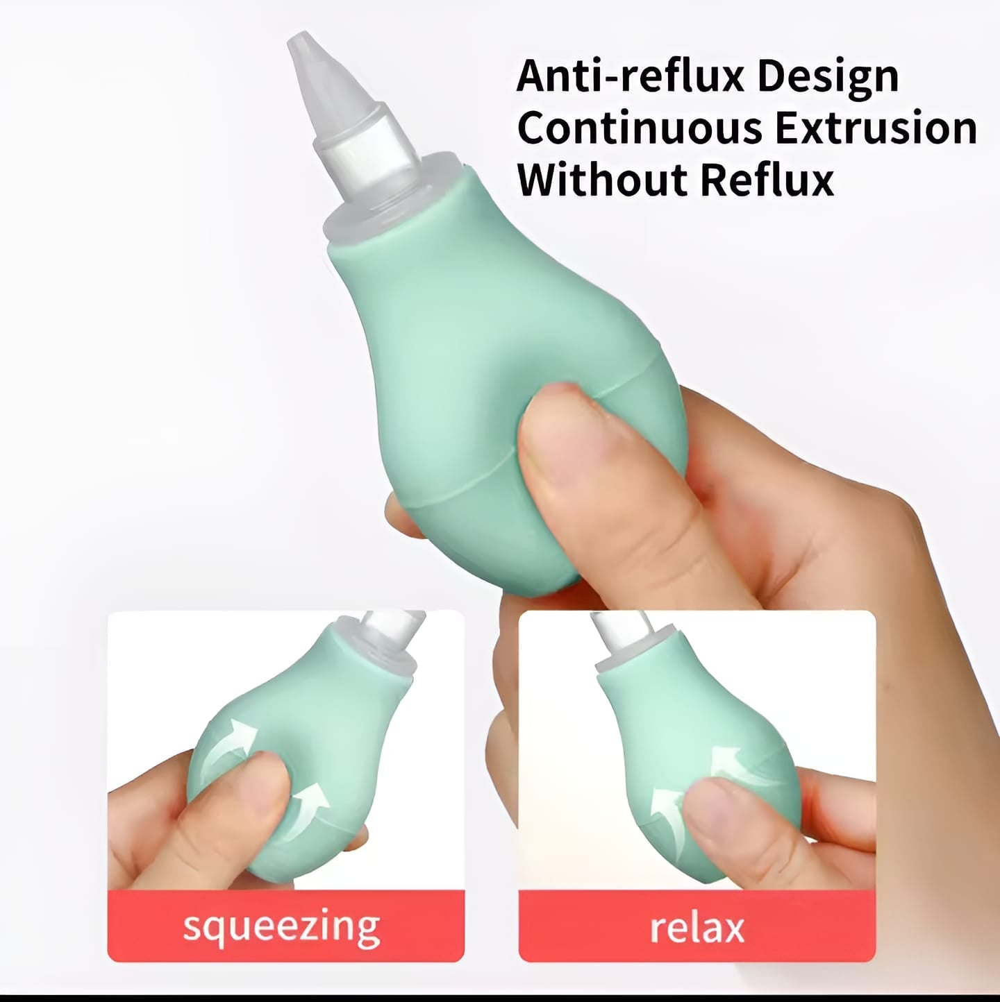 Imported Baby Nasal Silicone Aspirator