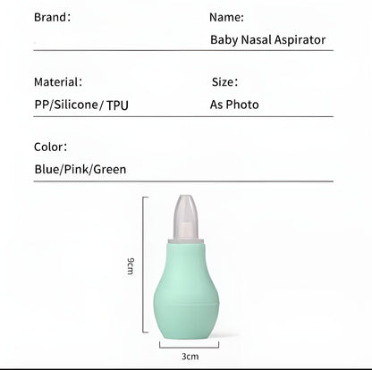 Imported Baby Nasal Silicone Aspirator
