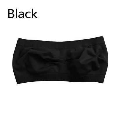 Women's Seamless Strapless Bra – Wireless Bandeau Tube Bra | S/M & M/L Sizes