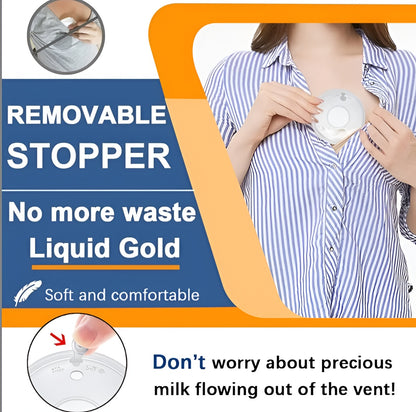 Mom Milk Collector Shells – Collect Every Drop, Hands-Free | BPA-Free Nursing Cups