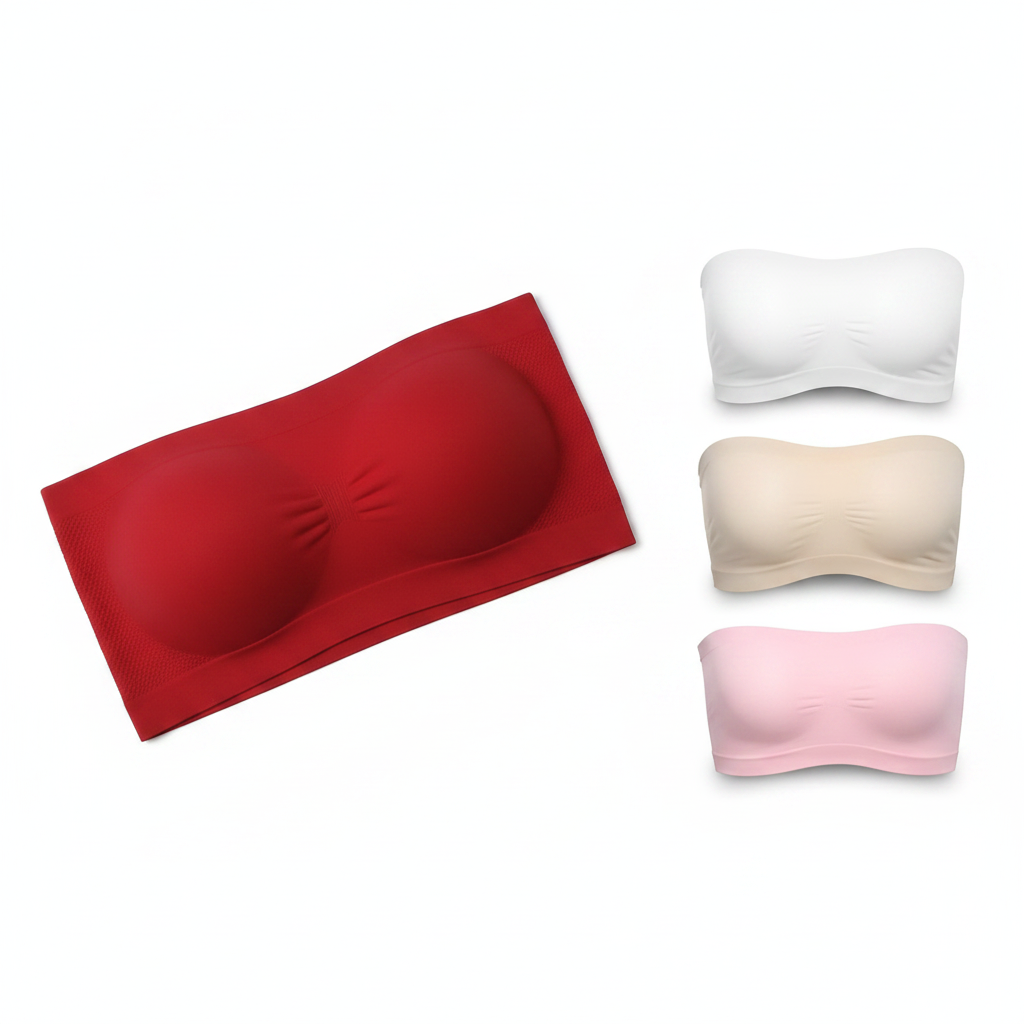 Seamless Strapless Bra Product Image