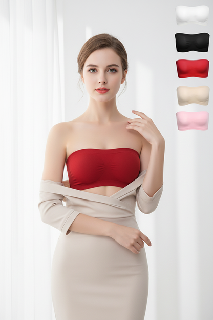 Strapless Bra on Model